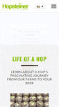 Mobile Screenshot of hopsteiner.com
